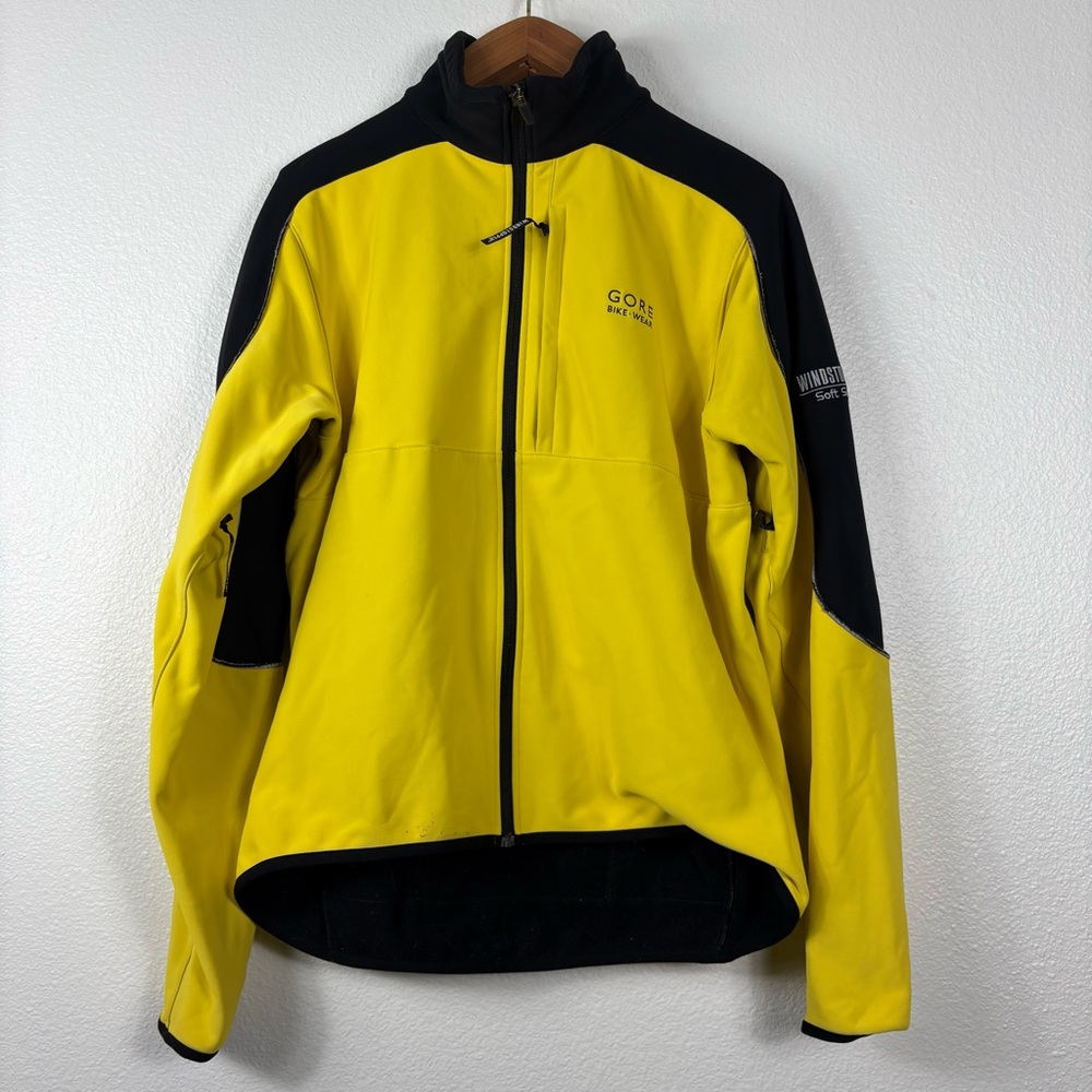 Gore Men's Performance Jacket - Yellow and Black